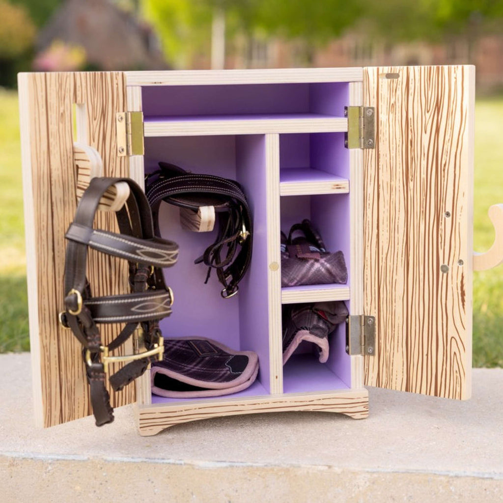 LeMieux Toy Pony Tack Locker Wooden