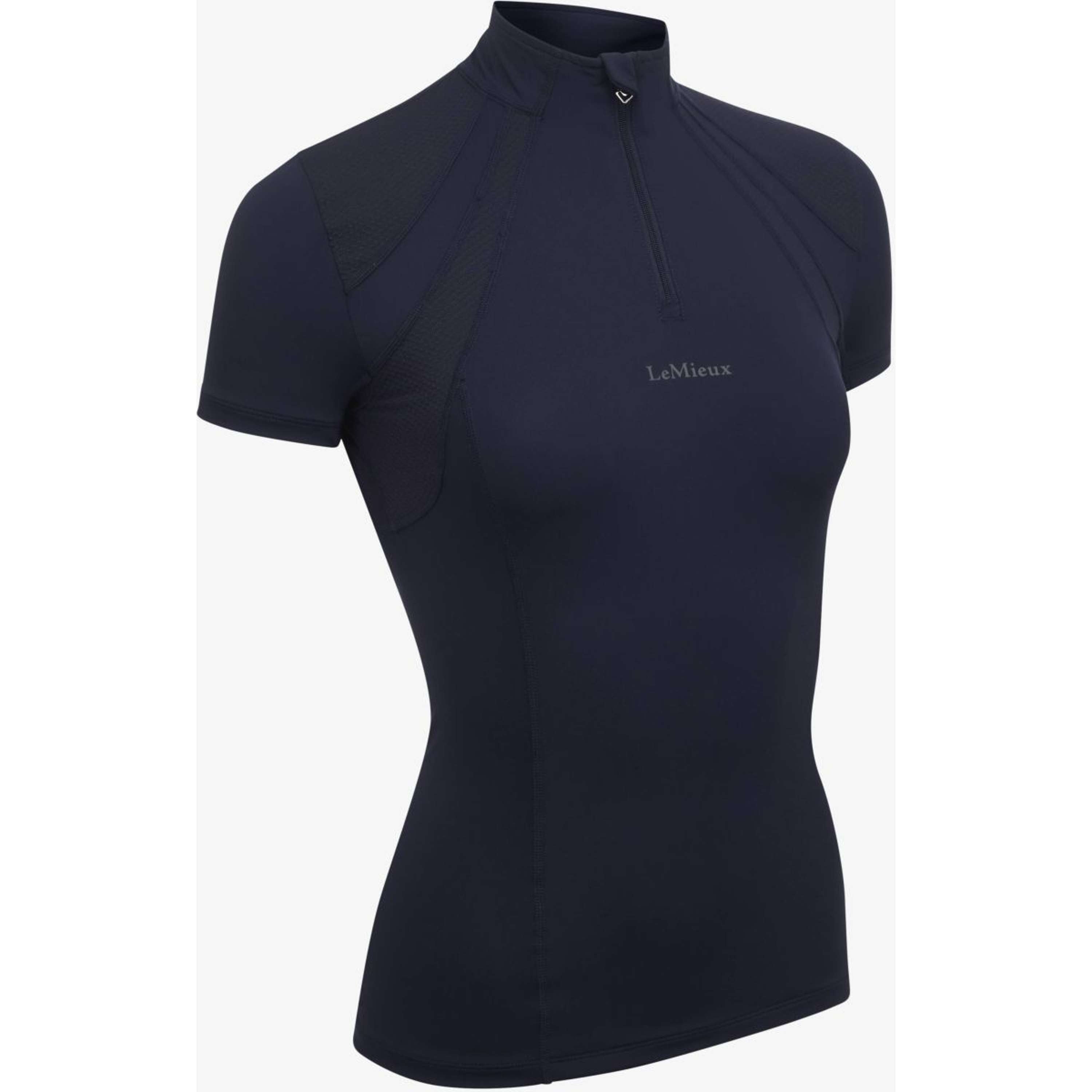 LeMieux Baselayer Mia Mesh Short Sleeves Navy