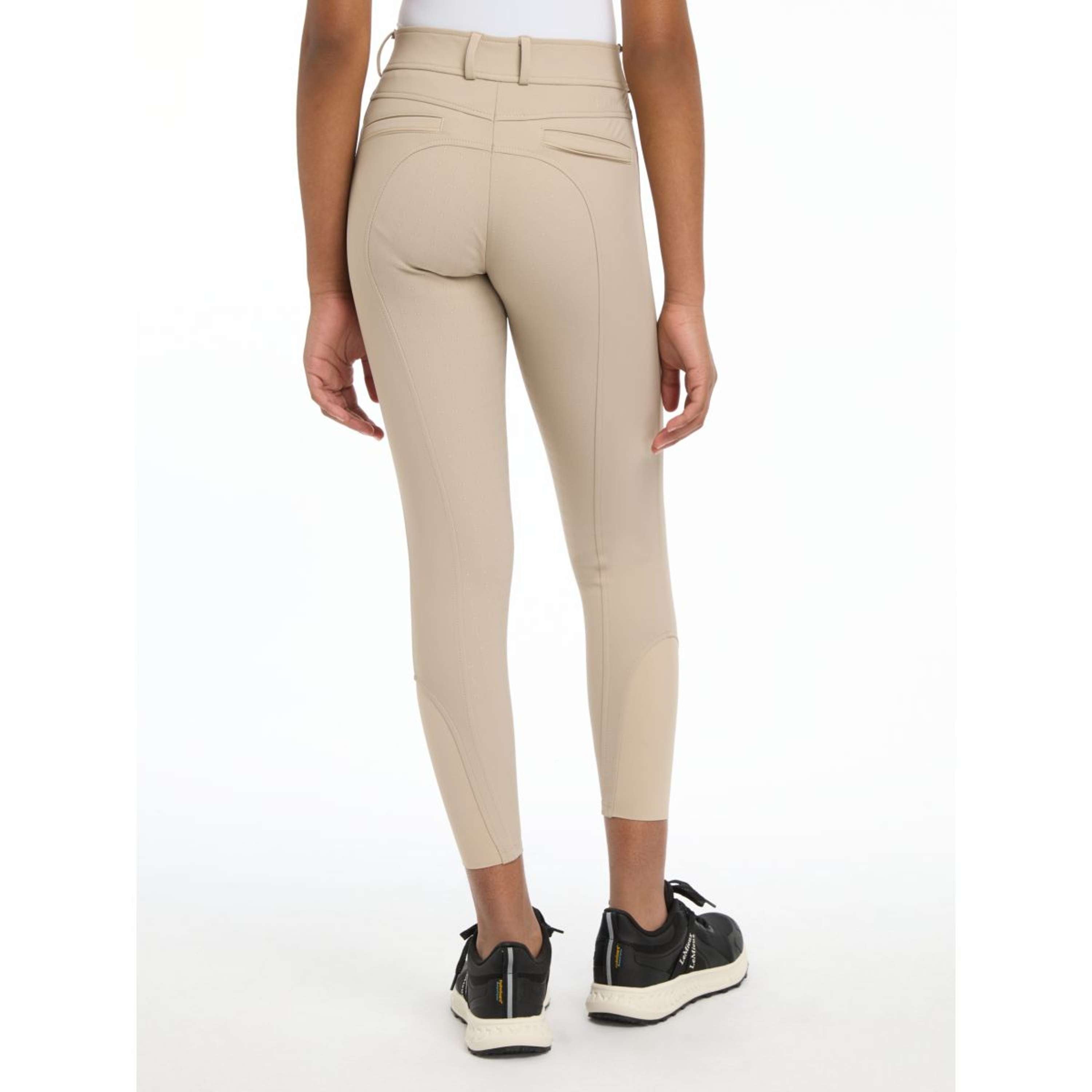 LeMieux Breeches Izzy Kids Full Grip Almond