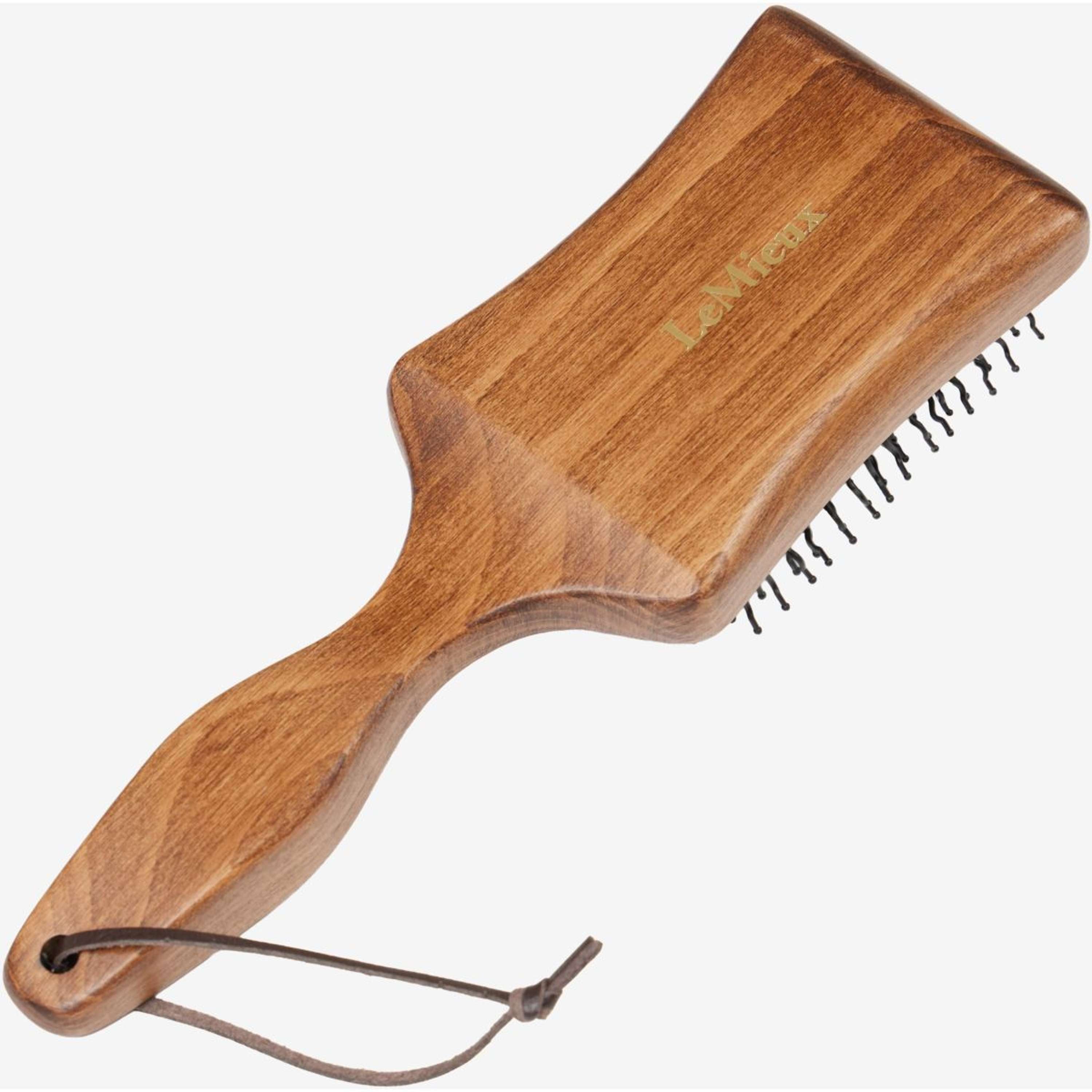 LeMieux Mane & Tail Brush Artisan Brown