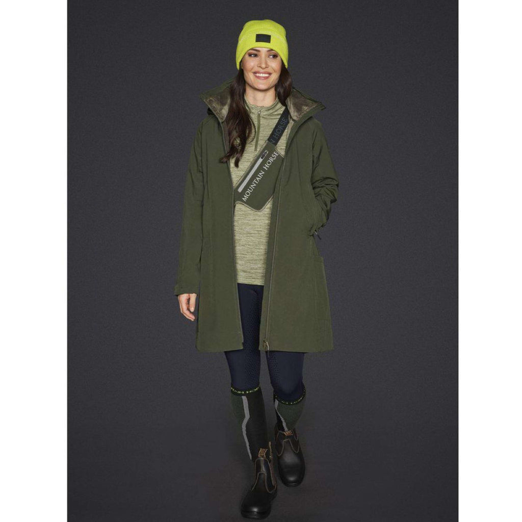 Mountain Horse Jacket Stella Softshell Long Green