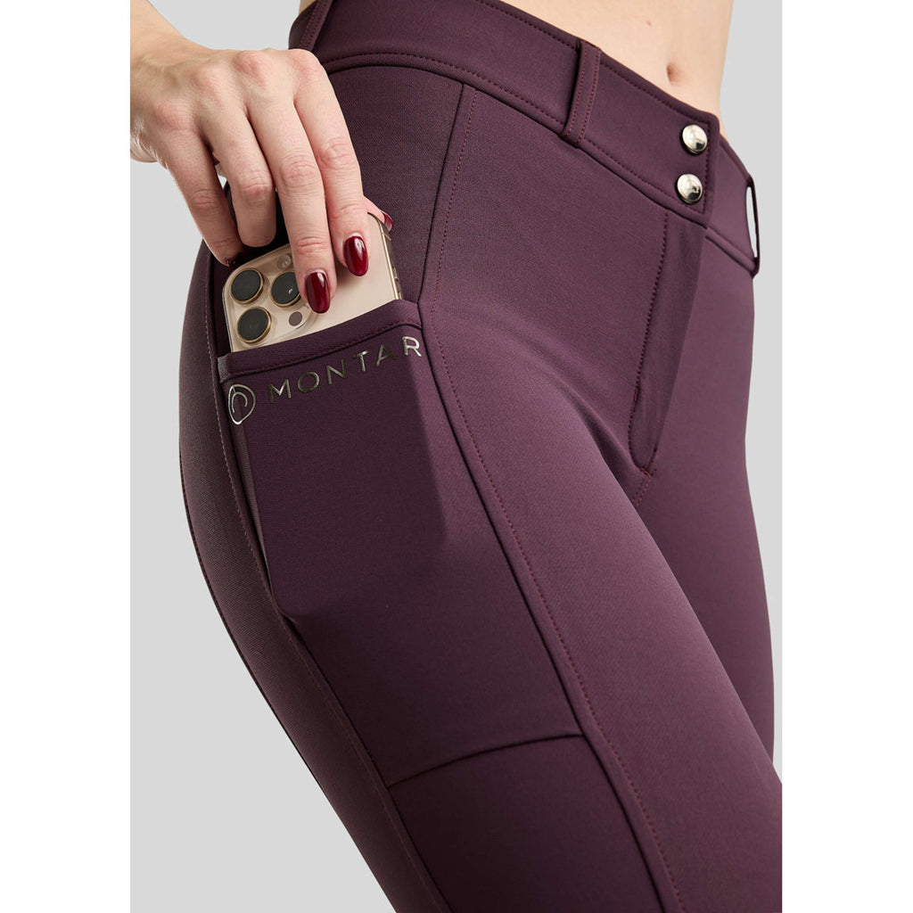 Montar Breeches Megan Full Grip Fig
