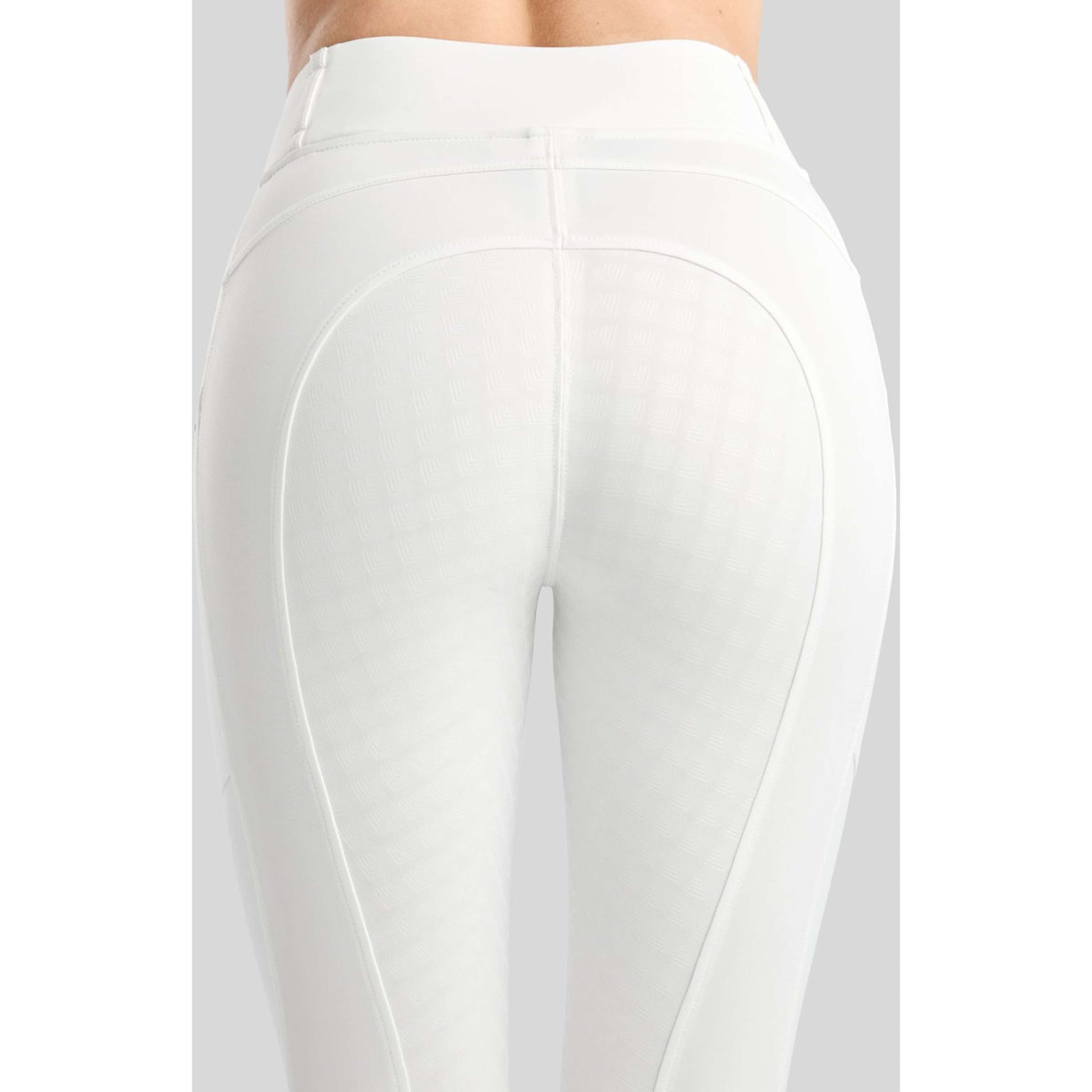 Montar Thermo Riding Leggings MoVeronica Golden Quartz Full Grip White