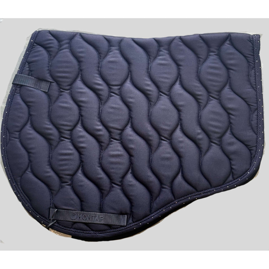 Montar Saddlepad Fair Crystals Jumping Navy