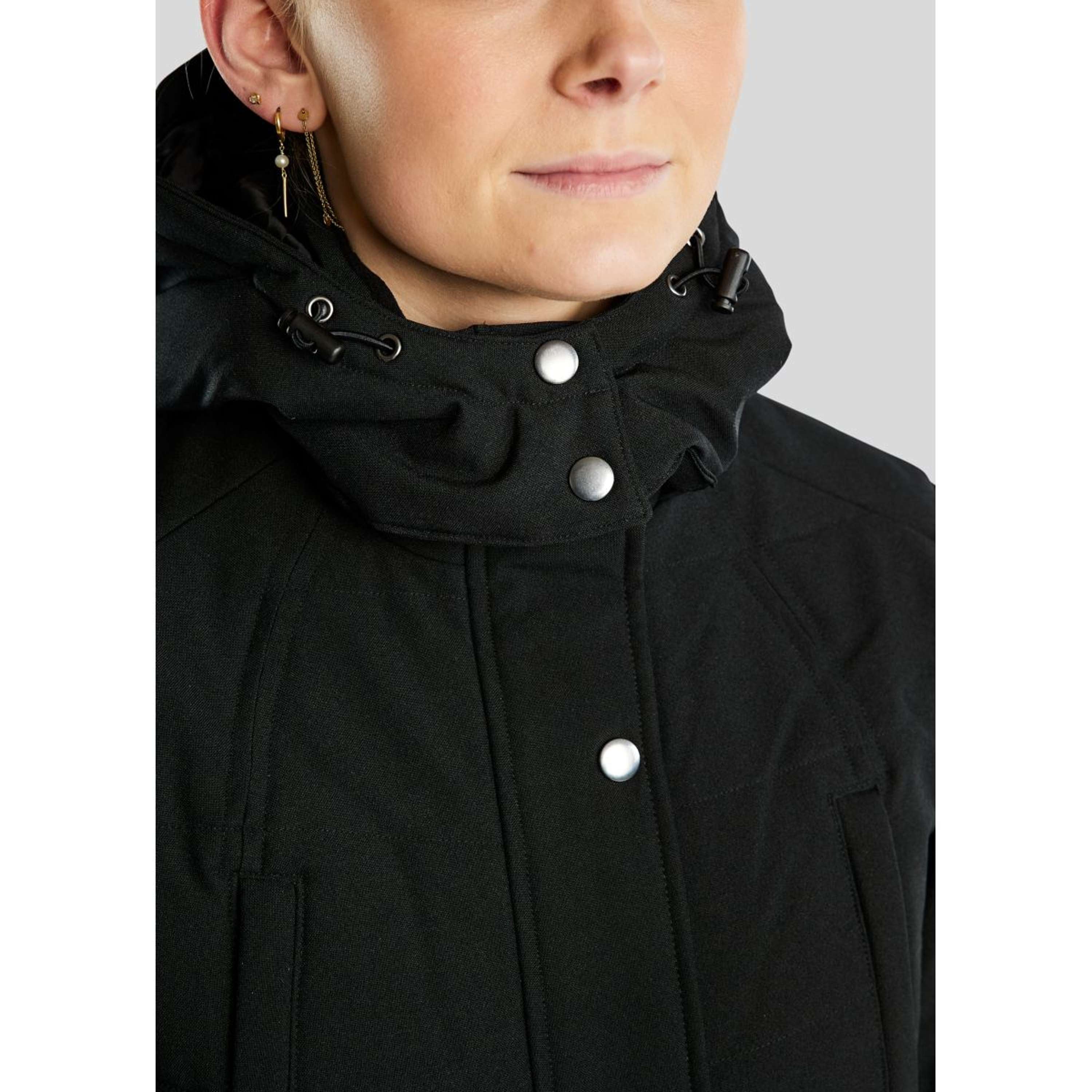 Montar Jacket Dicte Long Water resistant Black