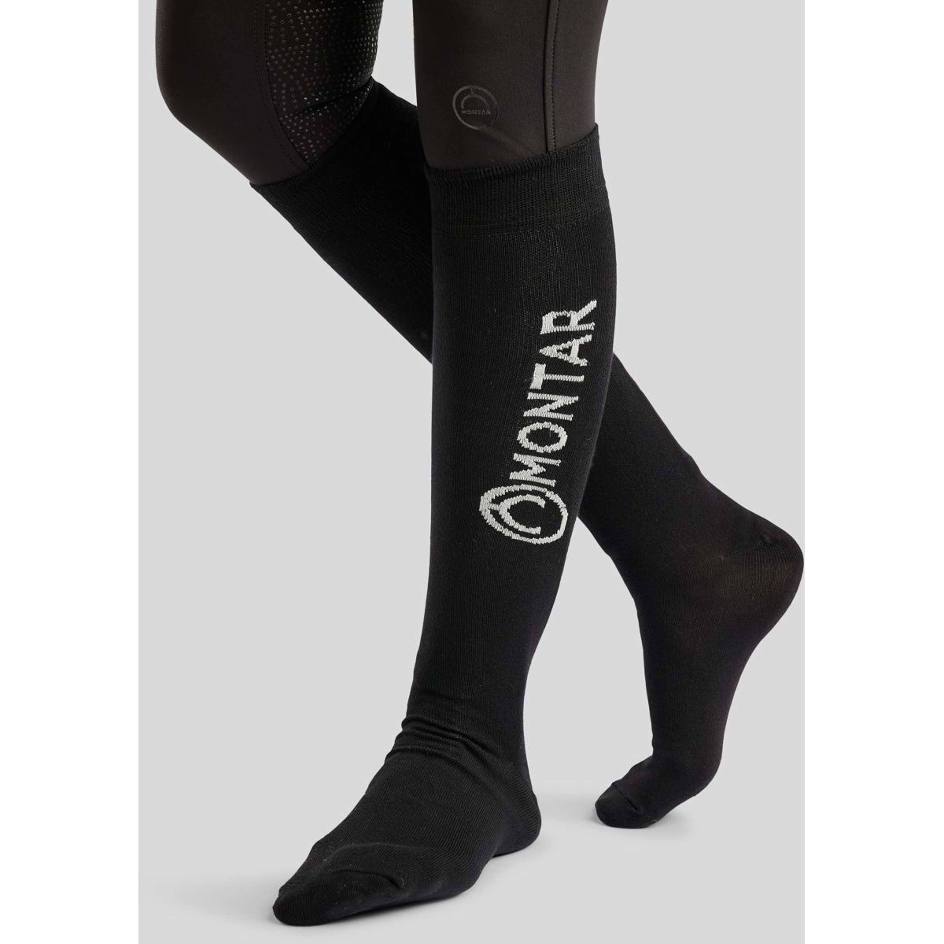 Montar Socks with the Logo Black