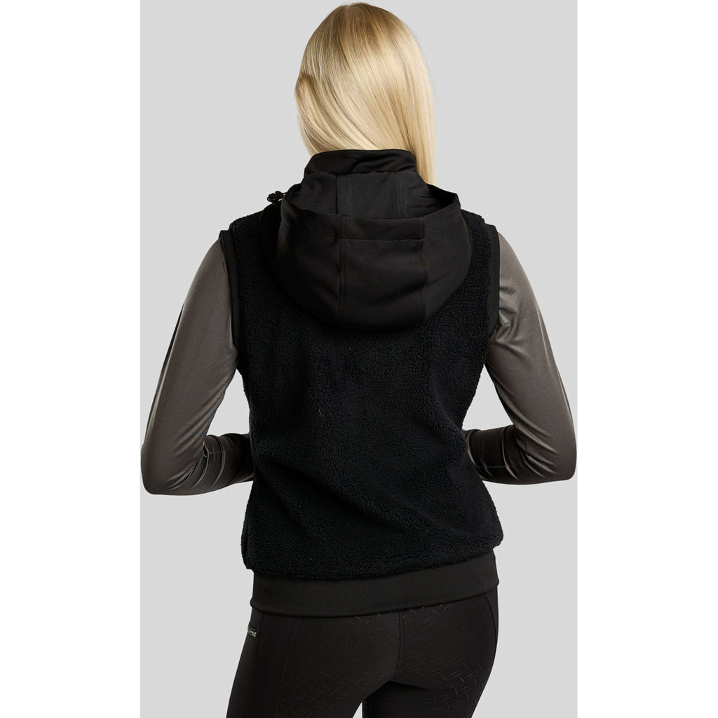 Montar Bodywarmer MoMay Teddy Black