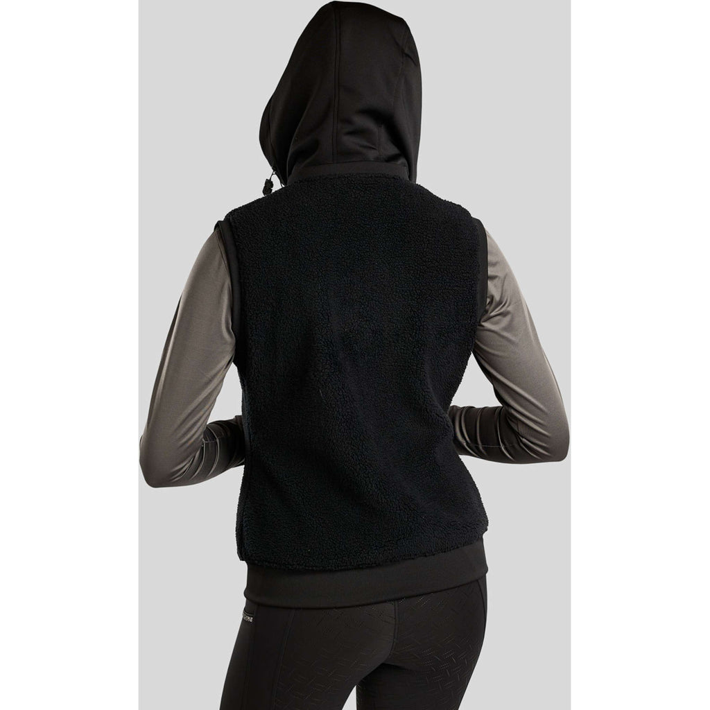 Montar Bodywarmer MoMay Teddy Black
