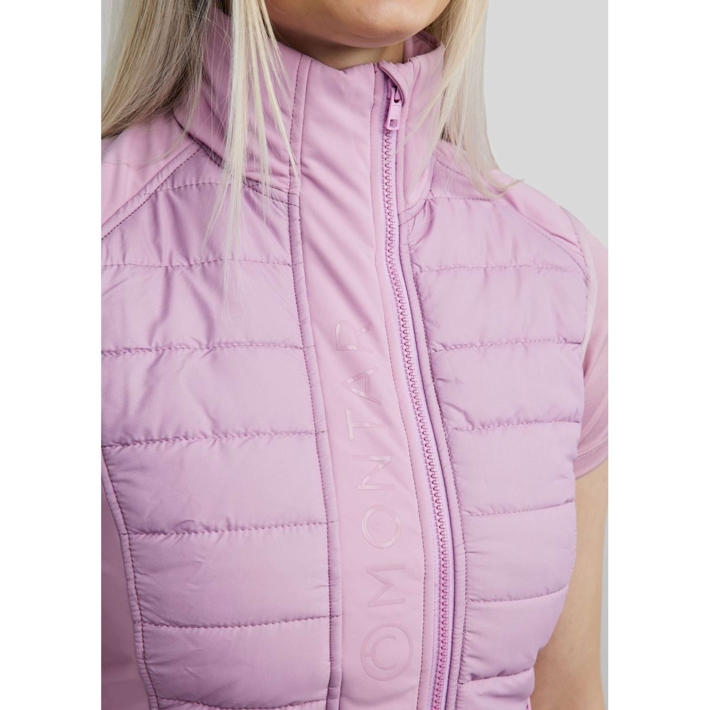 Montar Bodywarmer Emma Quilt Junior Candy Pink