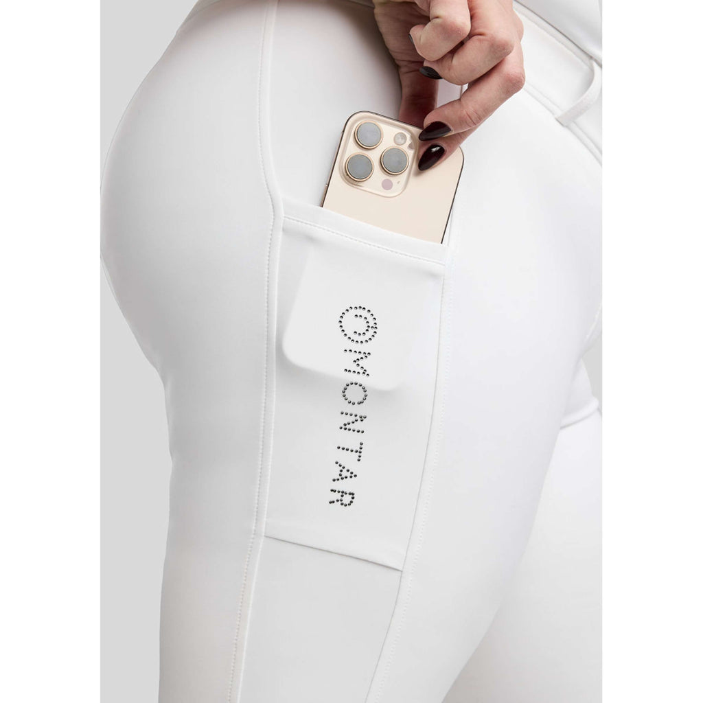 Montar Breeches MoFlair 360 Performance Curve White