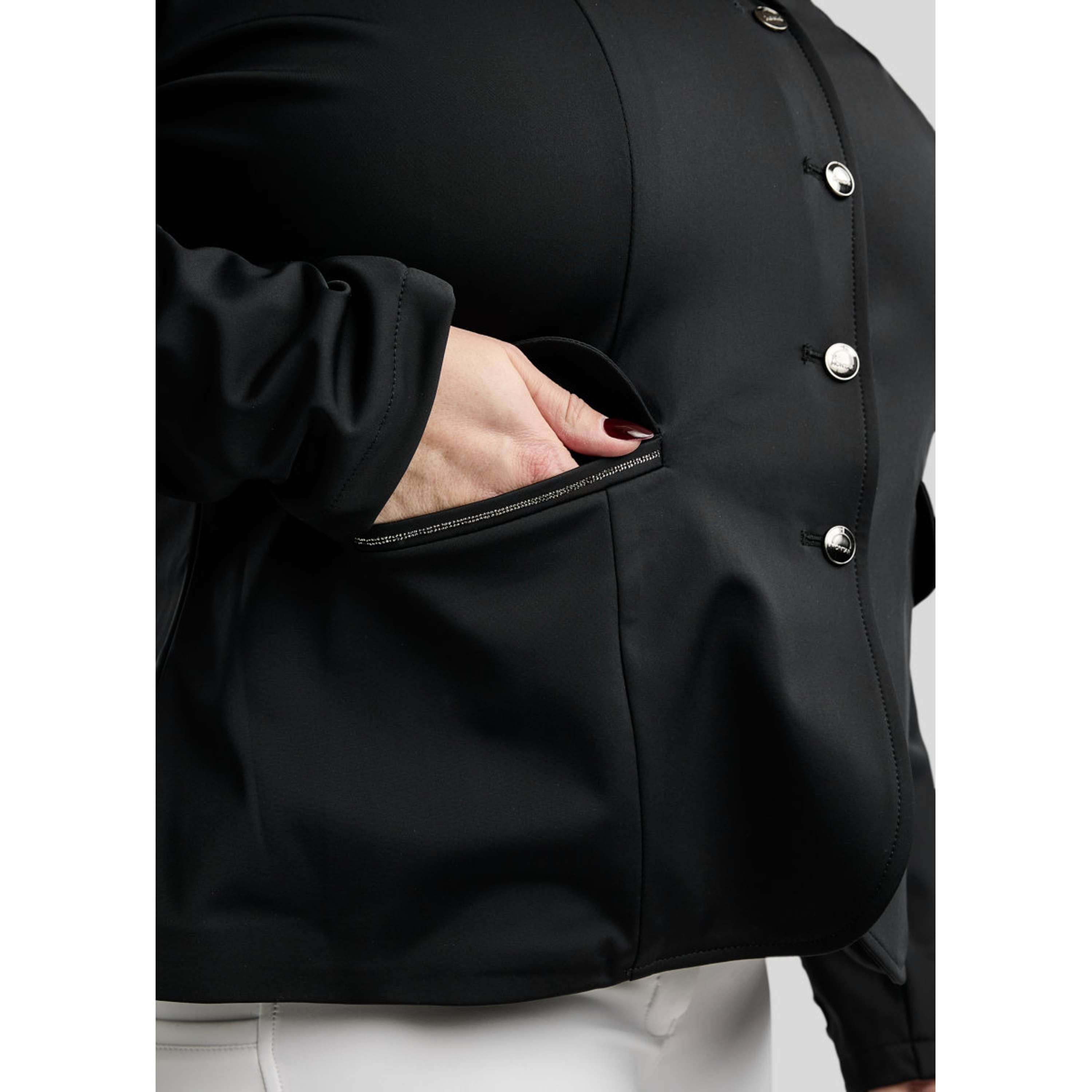 Montar Competition Jacket MoFlair Curve Crystal Black