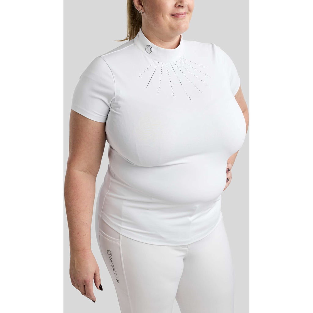 Montar Competition Shirt MoFay Curve White