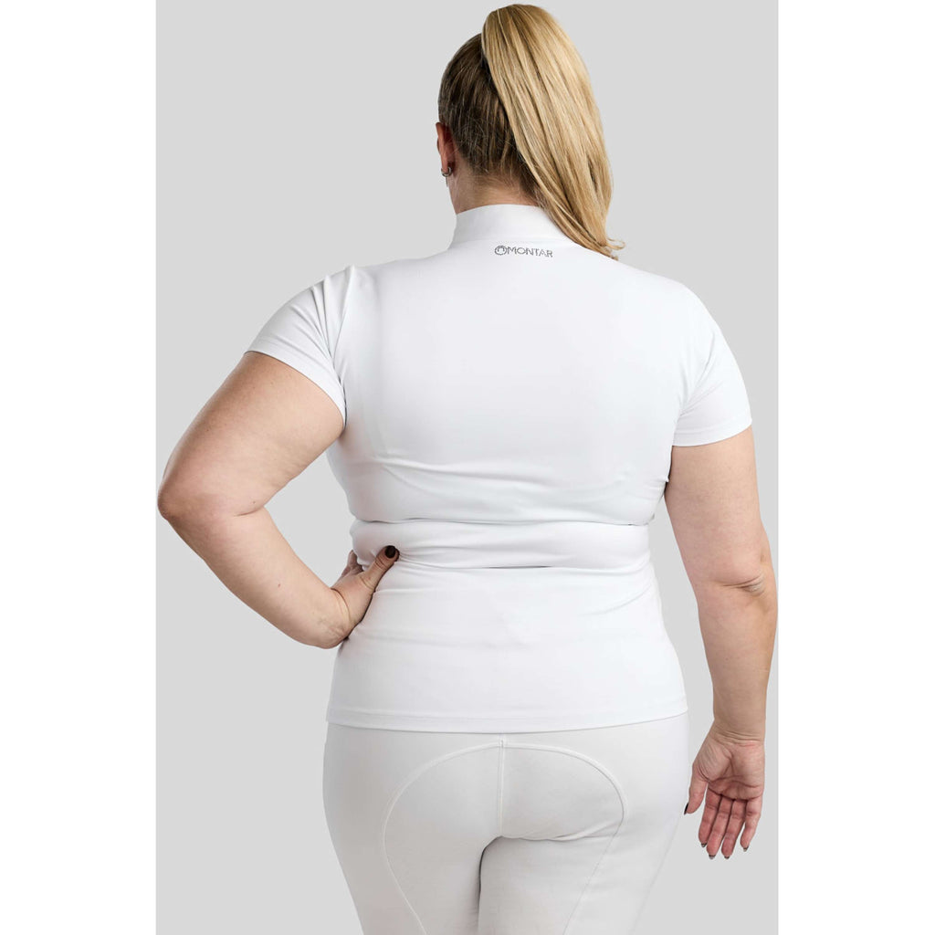 Montar Competition Shirt MoFay Curve White