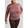 Montar Shirt MoFlair Curve Long Sleeves Dusty Rose