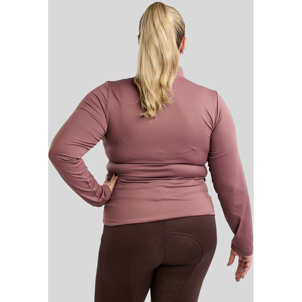 Montar Shirt MoFlair Curve Long Sleeves Dusty Rose