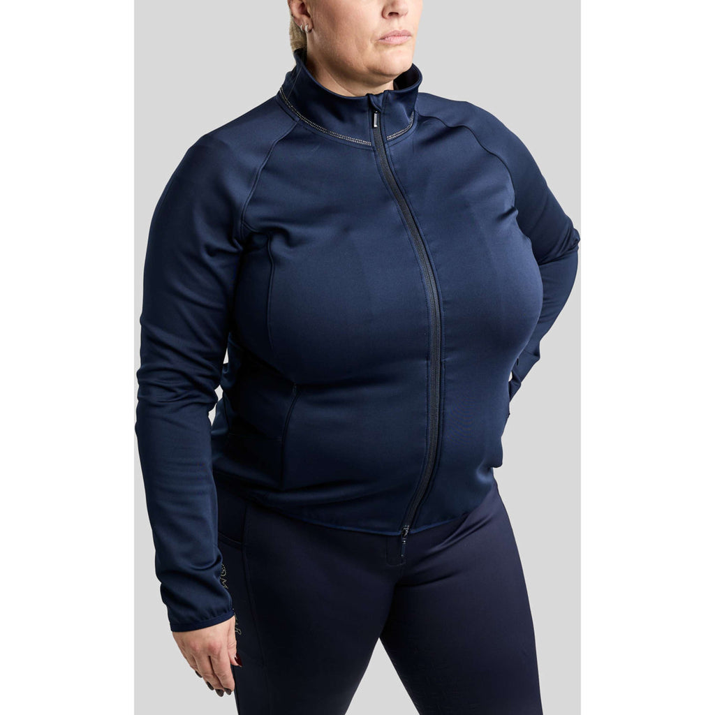 Montar Zip-Hoodie MoFlair Curve Navy