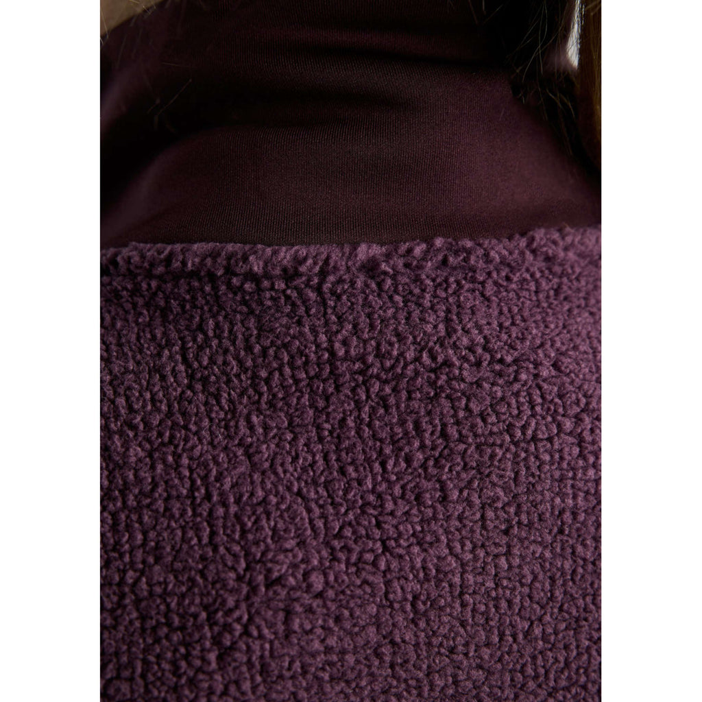 Montar Zip-Hoodie MoFia Curve Teddy Fig