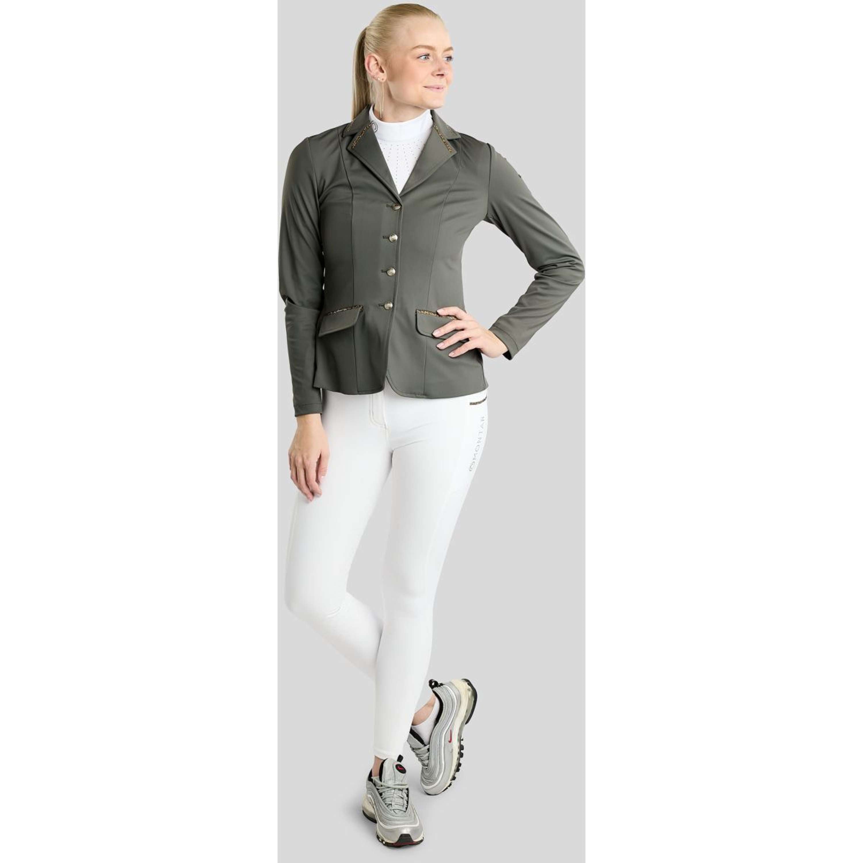 Montar Competition Jacket MoEve Golden Quartz Crystals Forest Green