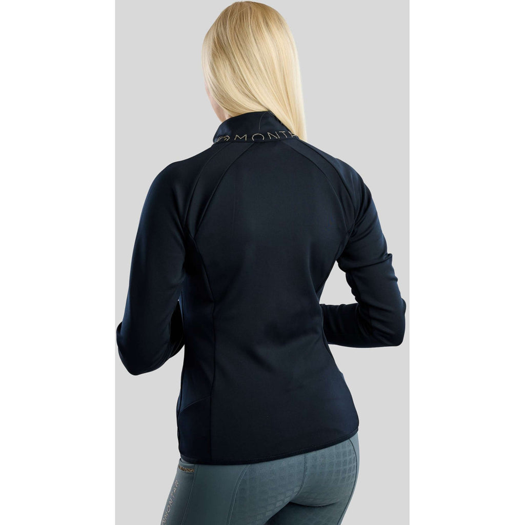 Montar Jacket MoEverline Golden Quartz Crystals High Collar Navy