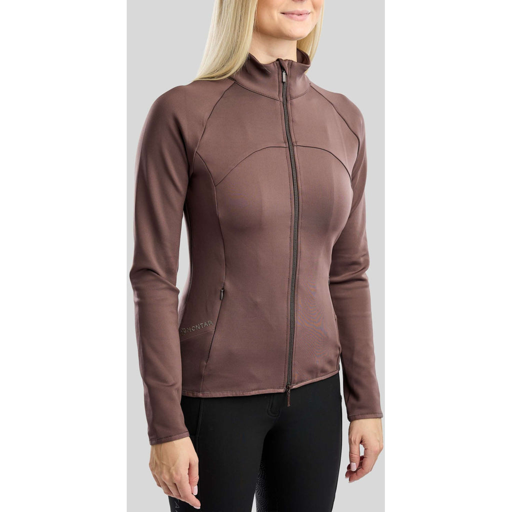 Montar Jacket MoEverline Golden Quartz Crystals Kids Black Peony