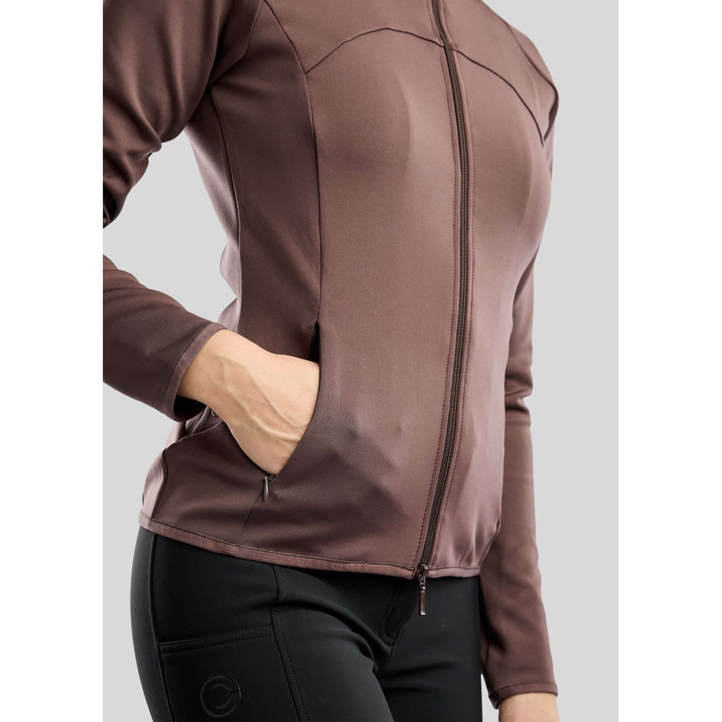 Montar Jacket MoEverline Golden Quartz Crystals Kids Black Peony