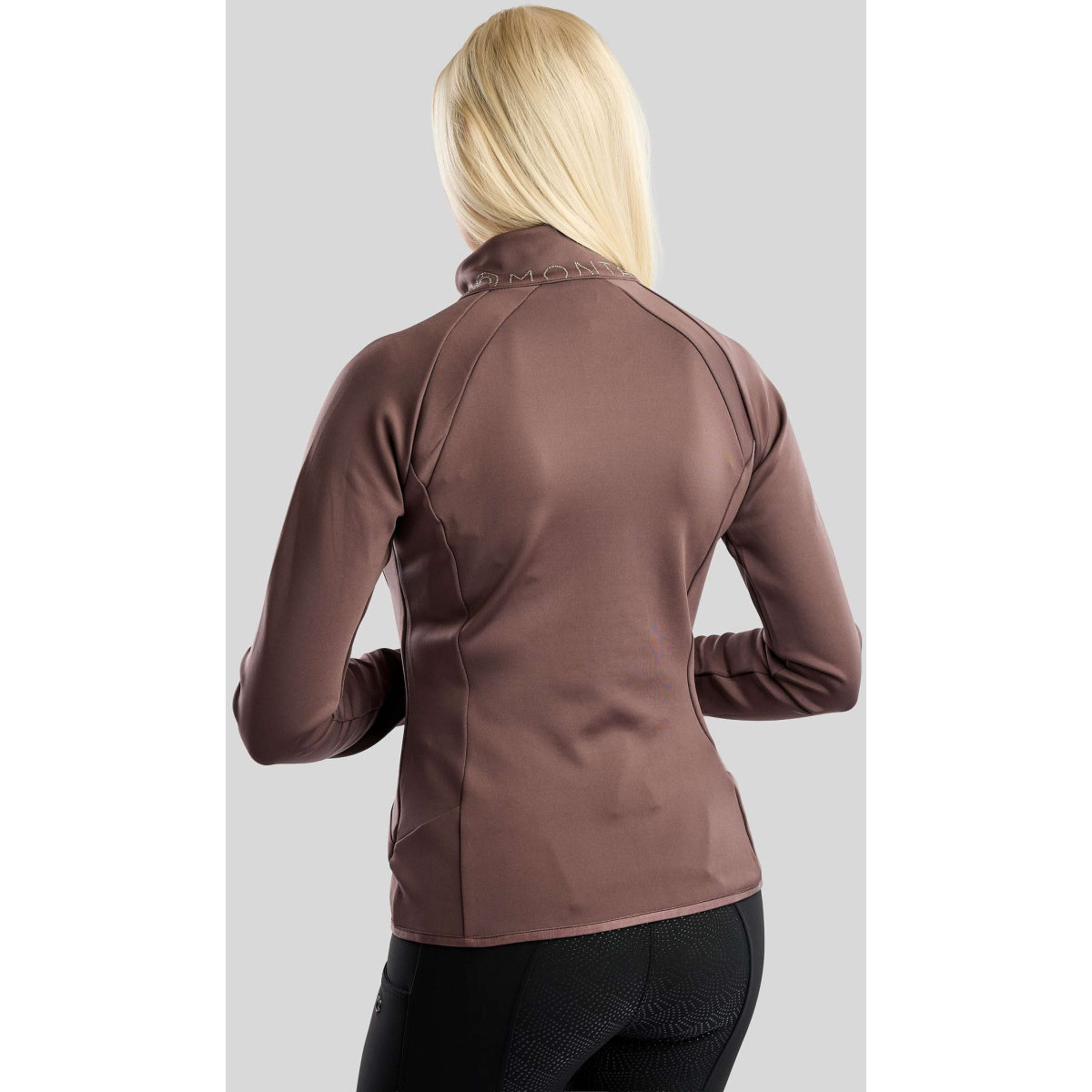 Montar Jacket MoEverline Golden Quartz Crystals Kids Black Peony