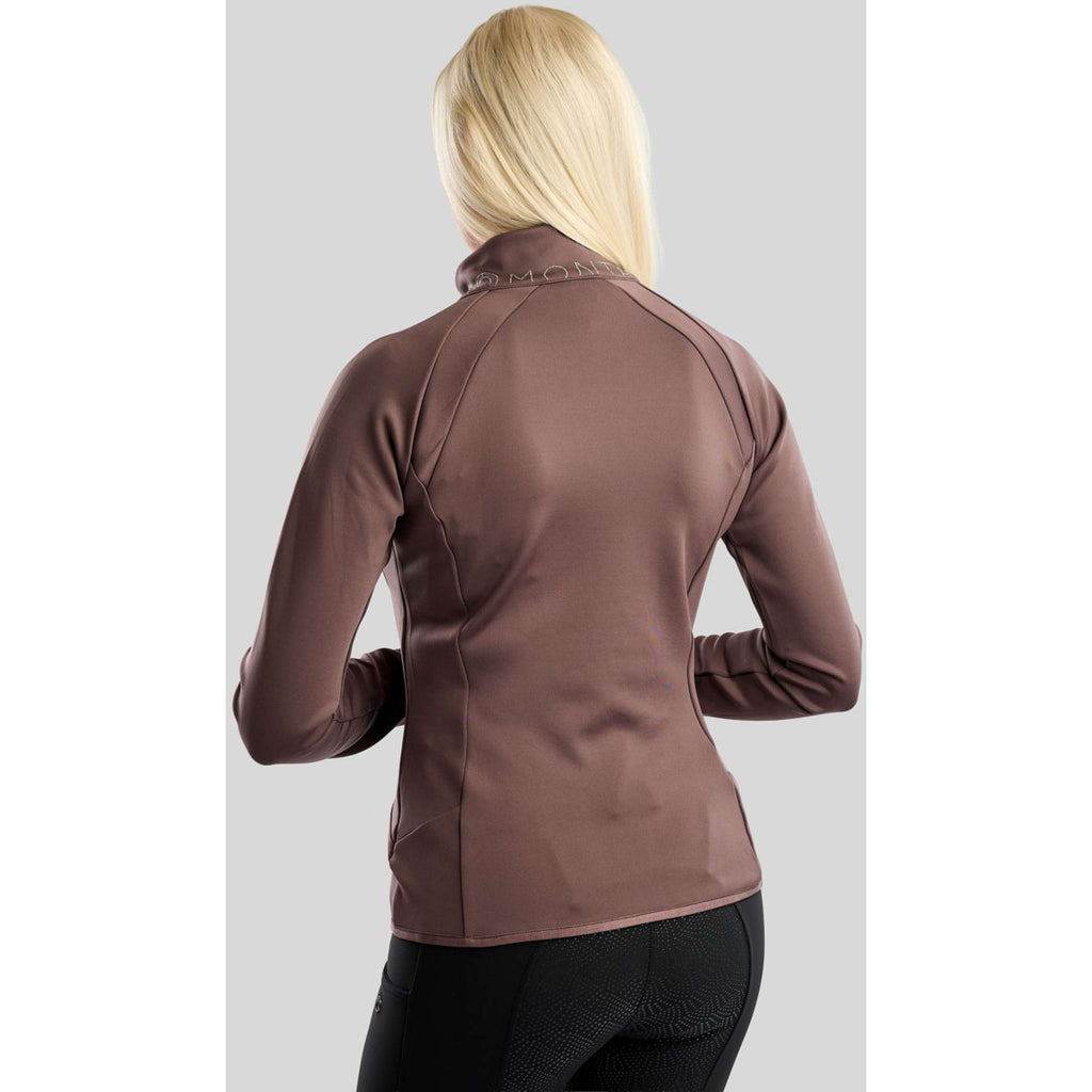 Montar Jacket MoEverline Golden Quartz Crystals Kids Black Peony