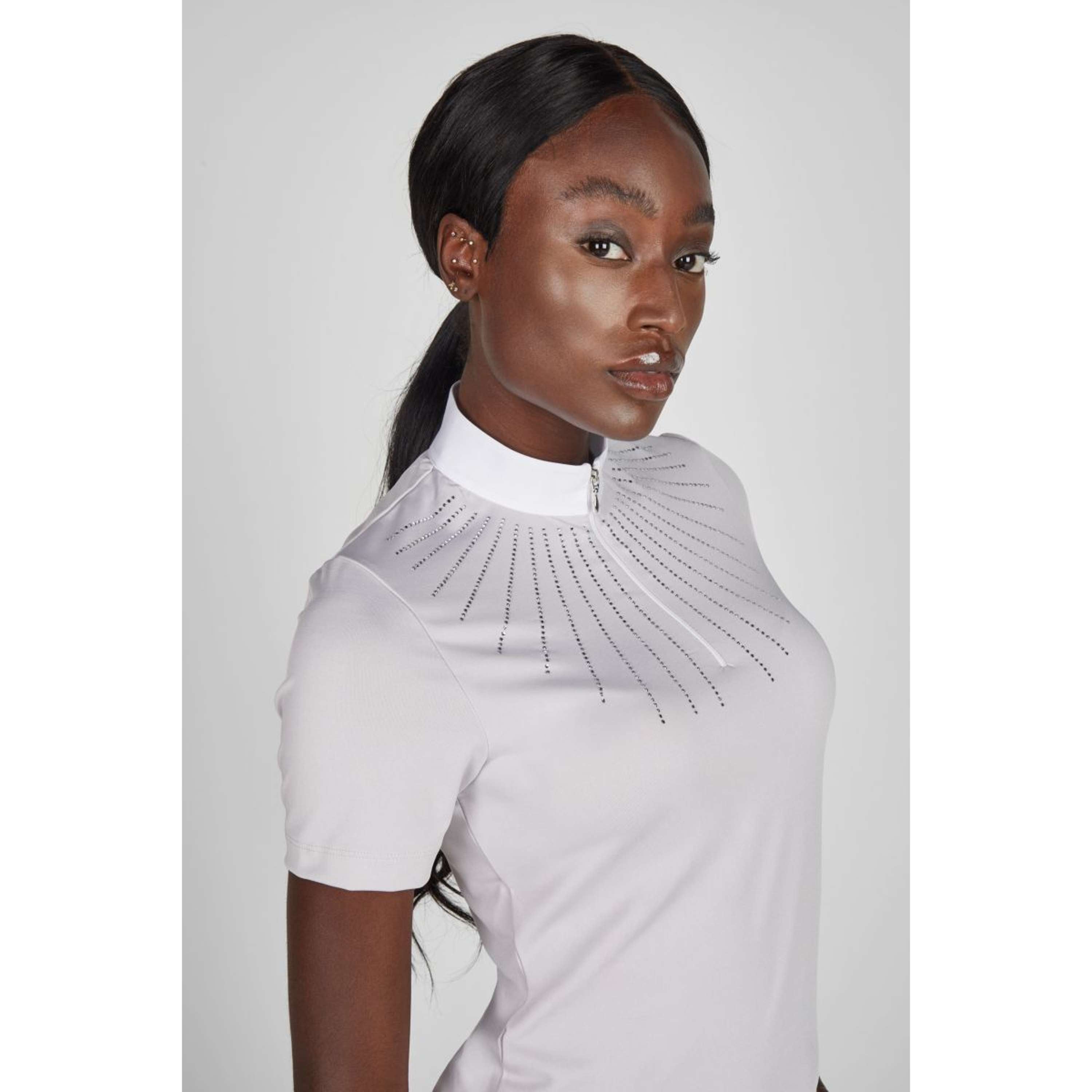 Pikeur Competition Shirt Strass SS26 Soft Lilac
