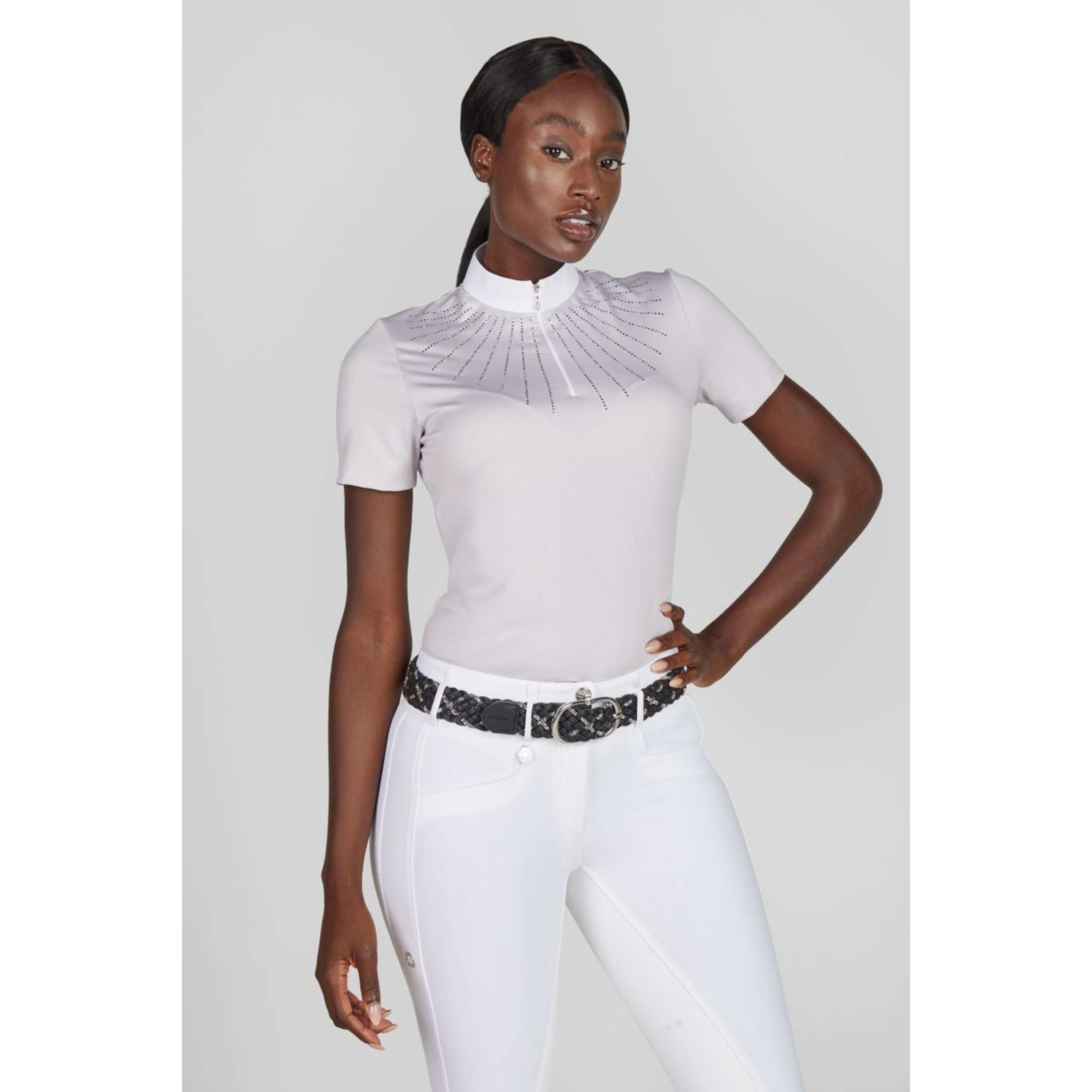 Pikeur Competition Shirt Strass SS26 Soft Lilac