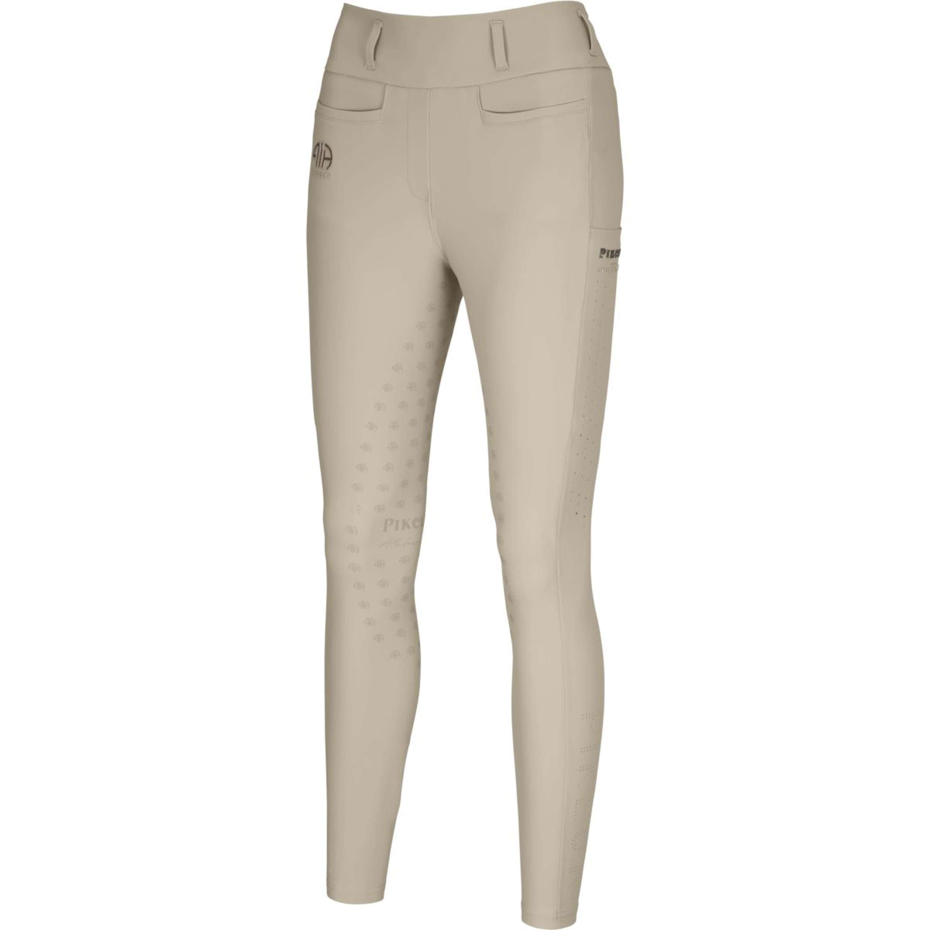 Pikeur Riding Legging Linnett Summer SS26 Full Grip Pearl Gray