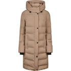 Pikeur Long Coat Quilted Raincoat Athleisure AW26 Mocha Cream