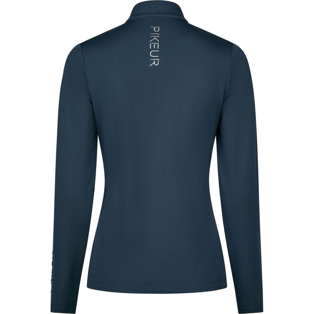 Pikeur Shirt Zip Athleisure AW26 Long Sleeves Pine Green
