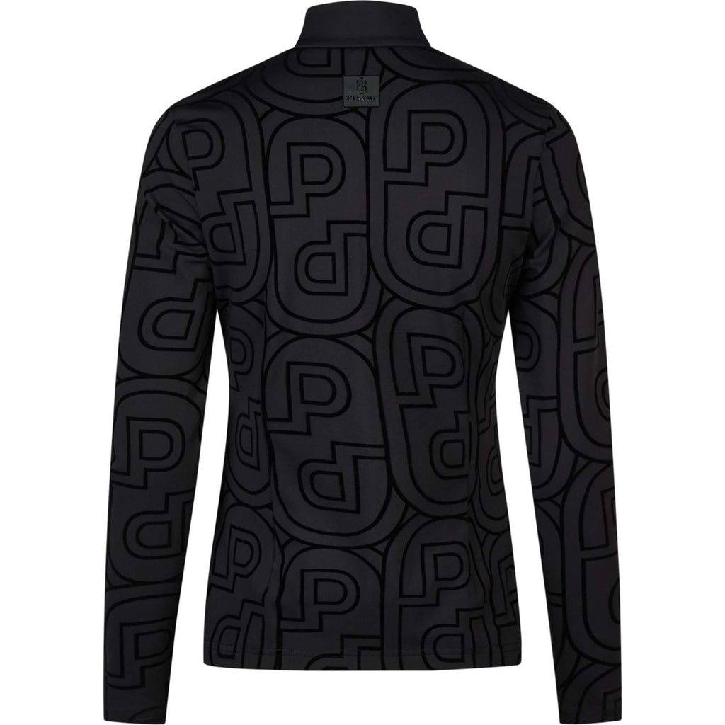 Pikeur Shirt Zip Print Selection AW26 Long Sleeves Black