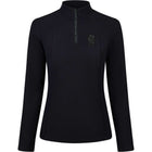 Pikeur Shirt Zip Rip Selection AW26 Long Sleeves Black