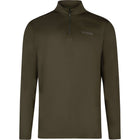 Pikeur Shirt Zip Athleisure AW26 Men Olive Green