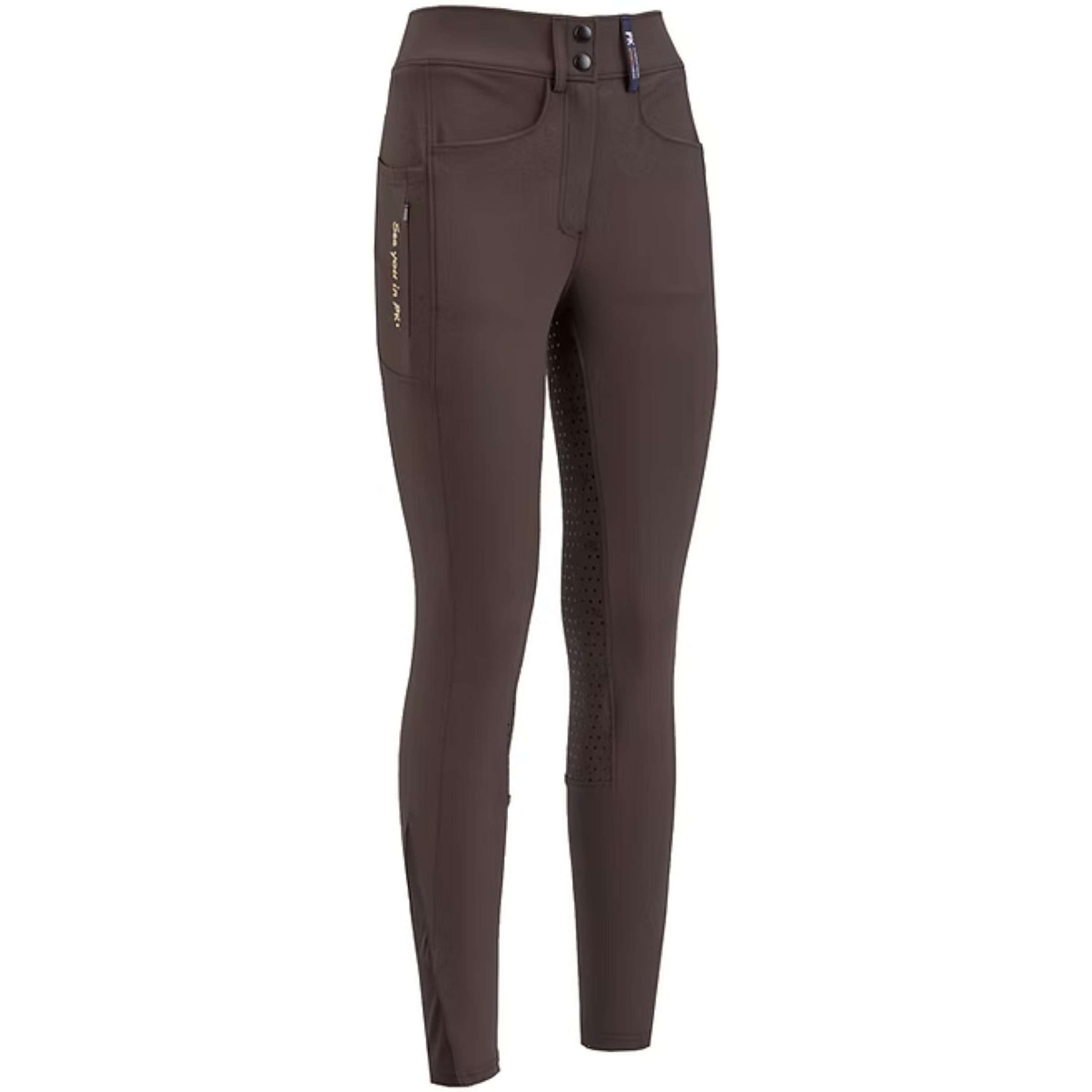 PK Breeches Ruby Full Grip Coffee-Brown