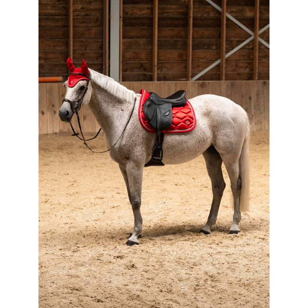 PS of Sweden Saddlepad Signature Jumping Cranberry Red