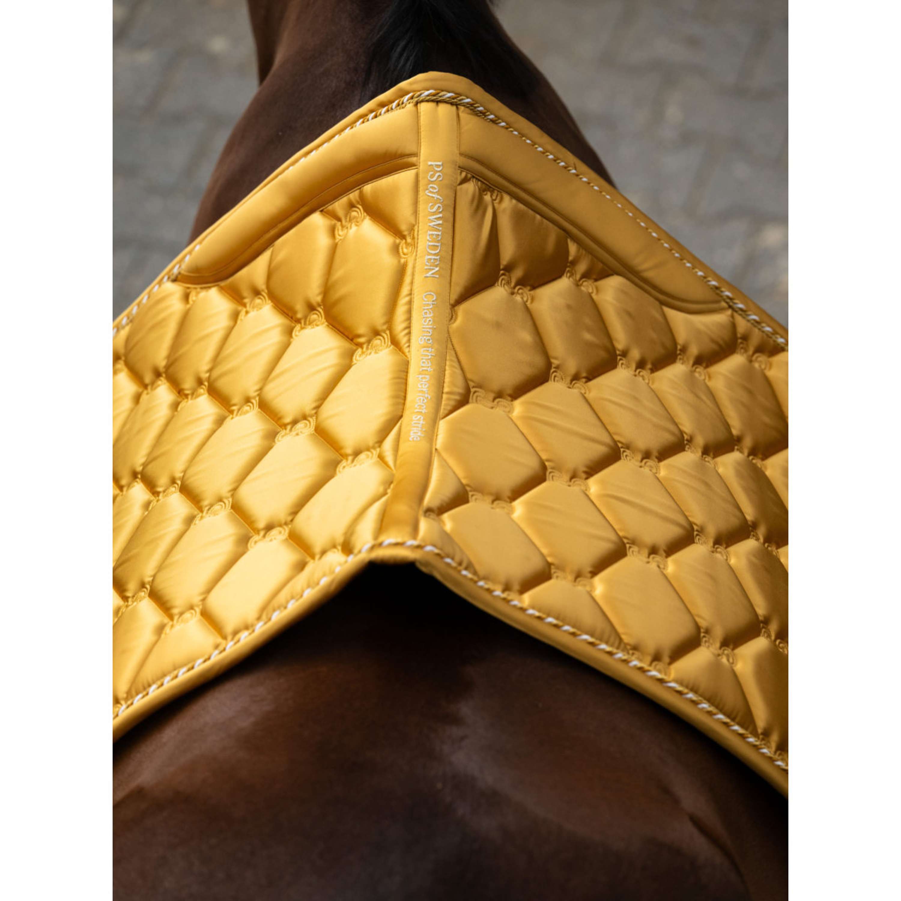 PS of Sweden Saddlepad Signature Dressage Old Gold