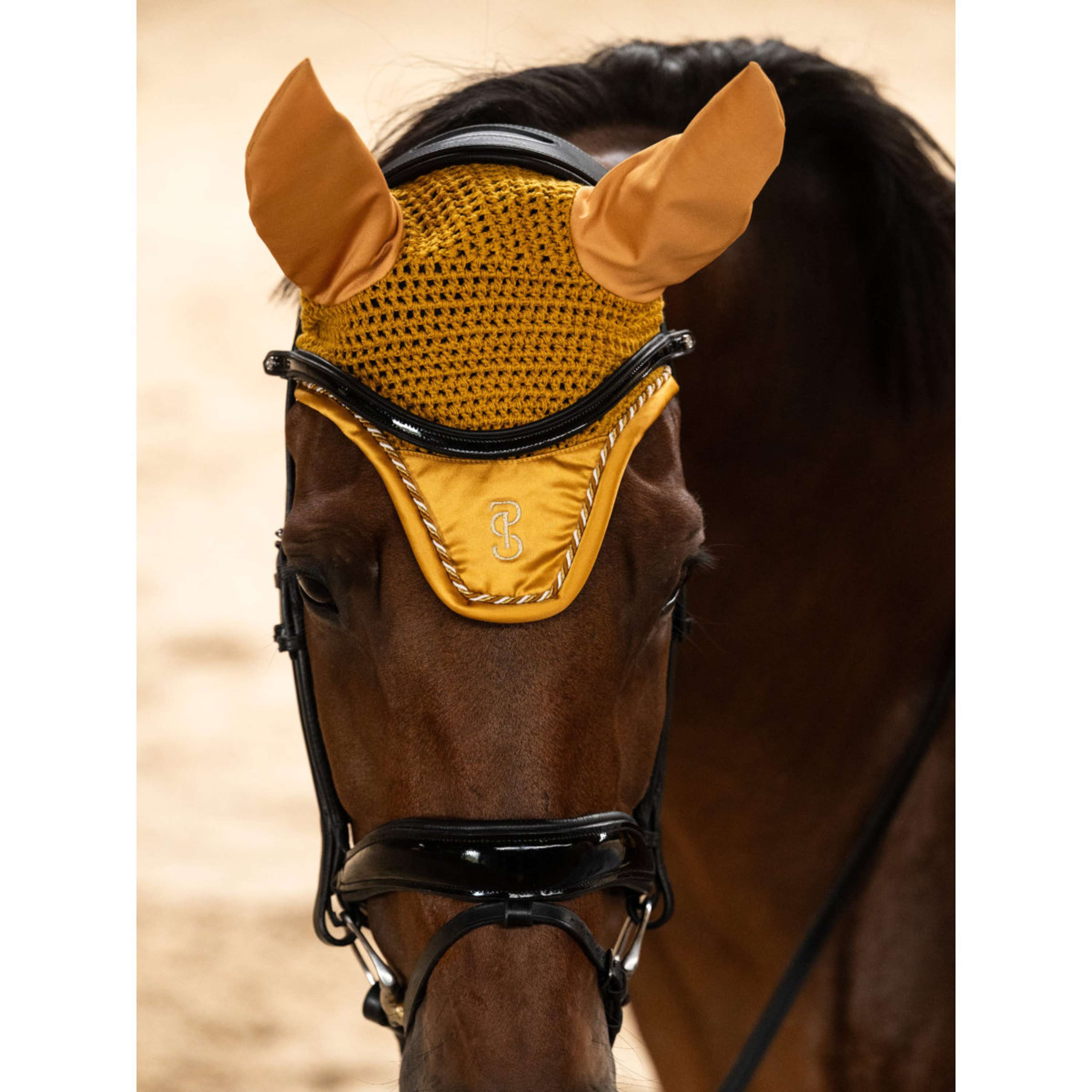 PS of Sweden Ear Bonnet Signature Old Gold