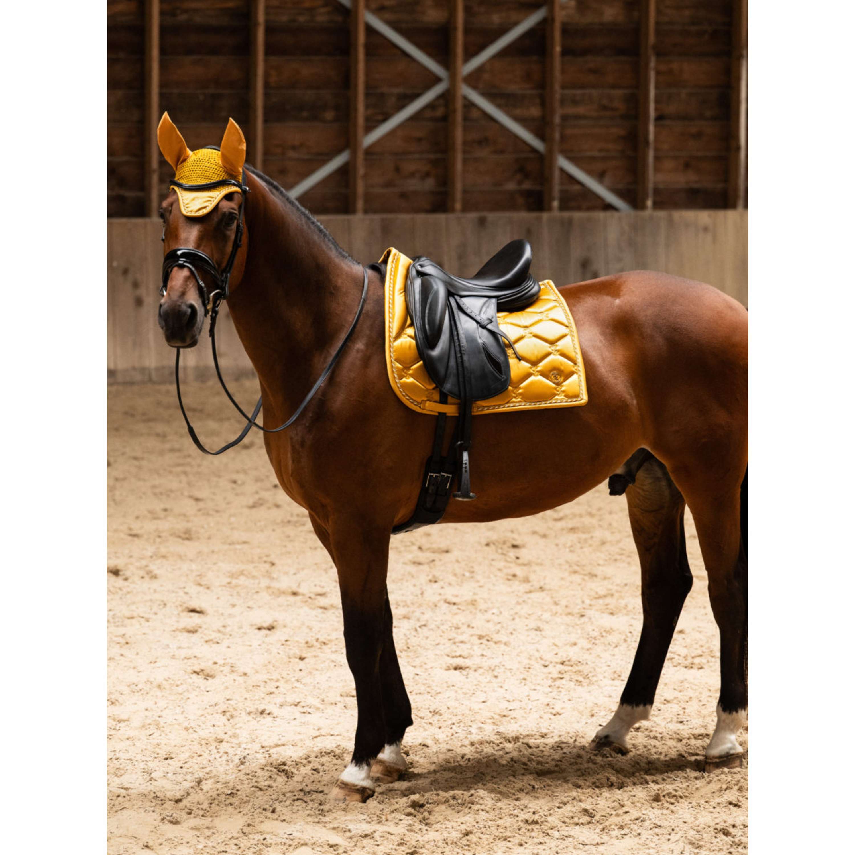 PS of Sweden Ear Bonnet Signature Old Gold