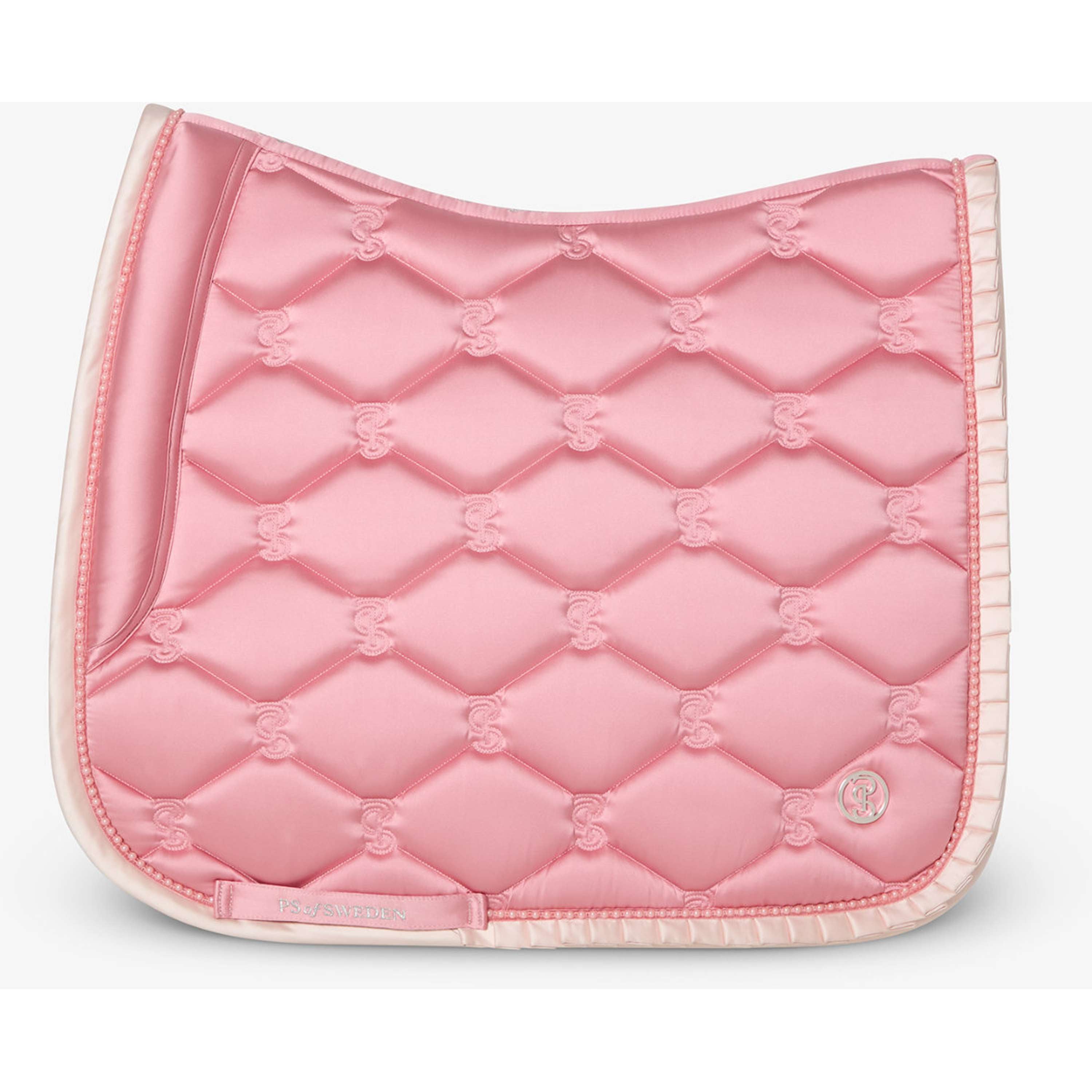 PS of Sweden Saddlepad Ruffle Pearl Dressage Vintage Pink