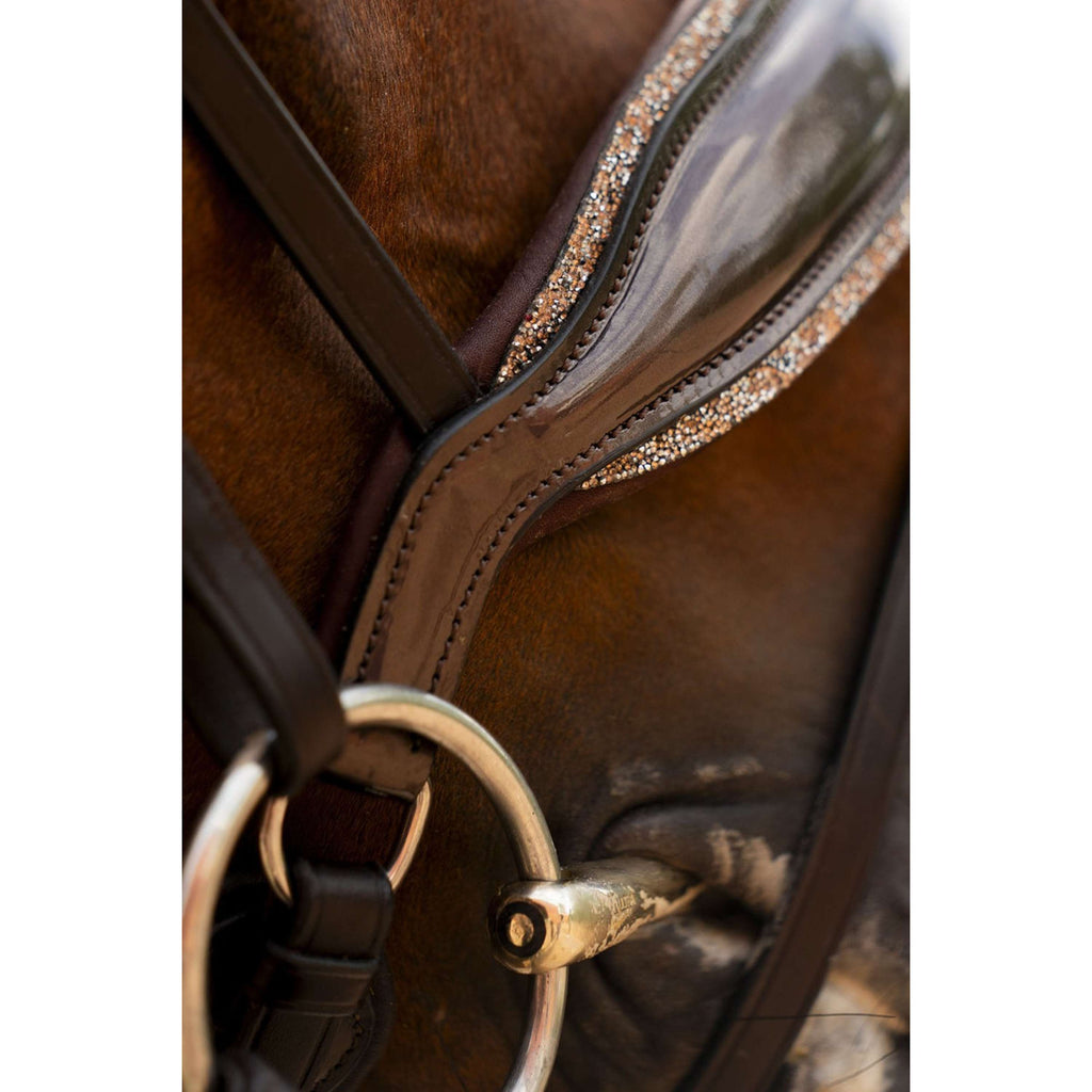 Schockemöhle Bridle SPLuxury Dressage Espresso/Toffee/Silver