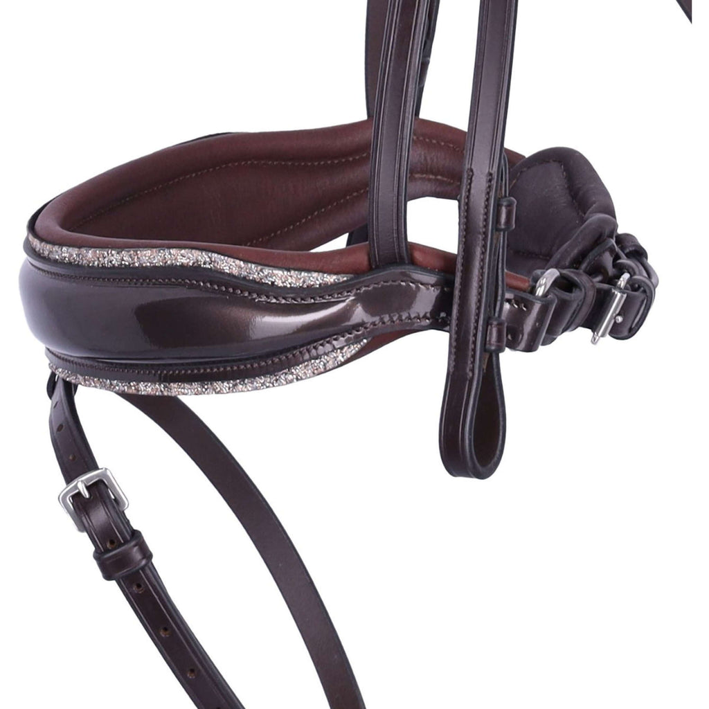 Schockemöhle Bridle SPLuxury Dressage Espresso/Toffee/Silver