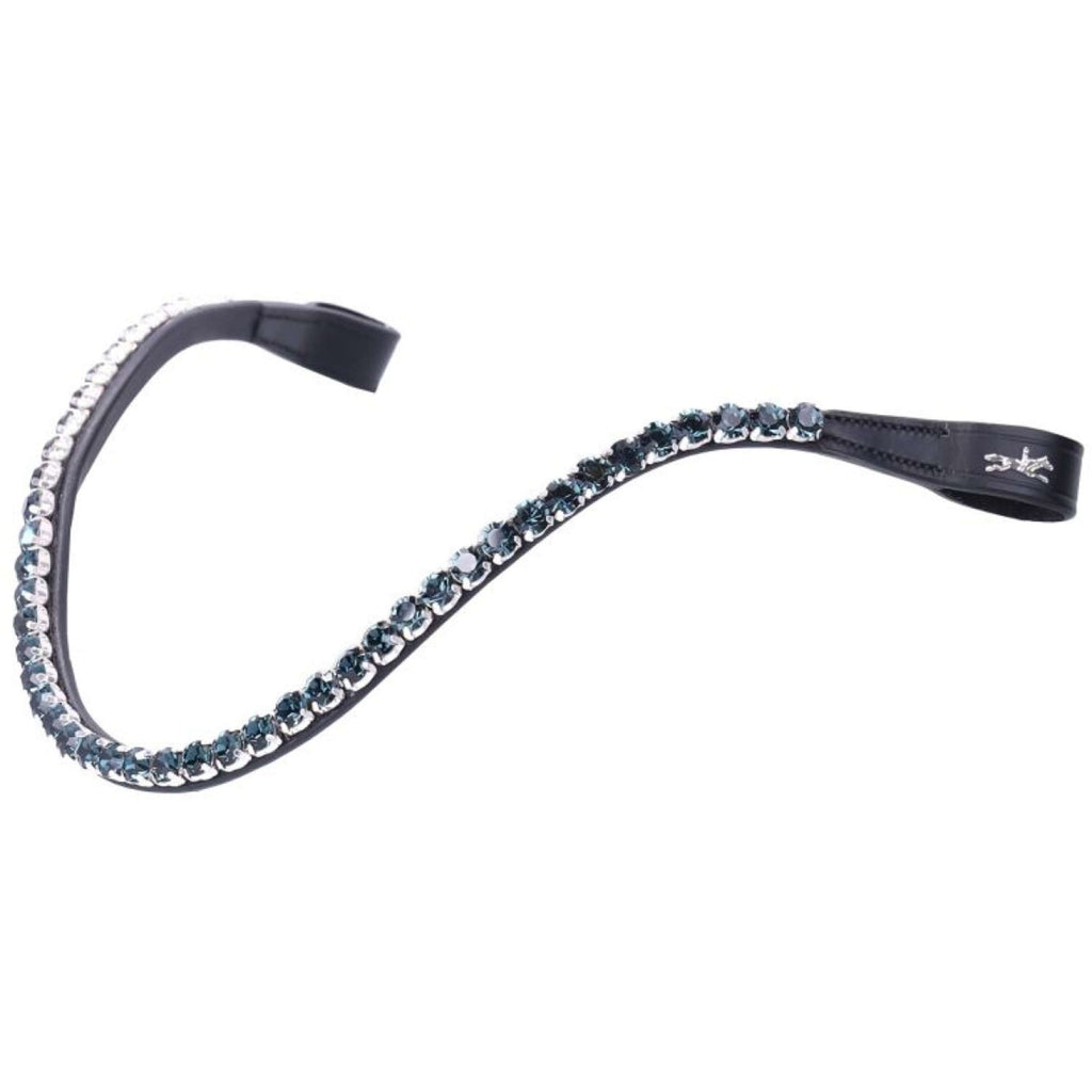 Schockemöhle Browband SPLuxury Deep Drop Black/Blue
