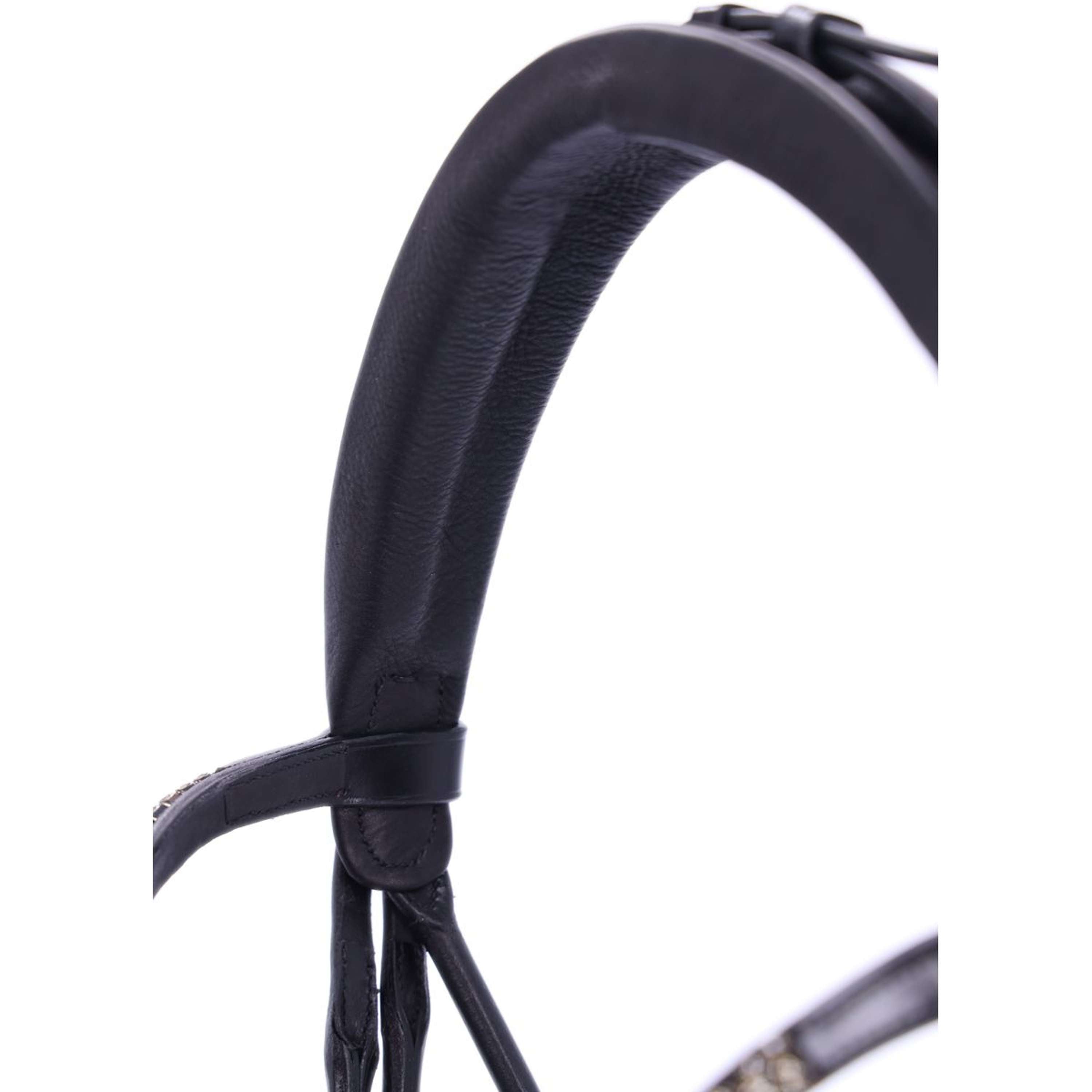 Schockemöhle Snaffle Bridle SP Isabell Werth Satchmo Black/White/Silver