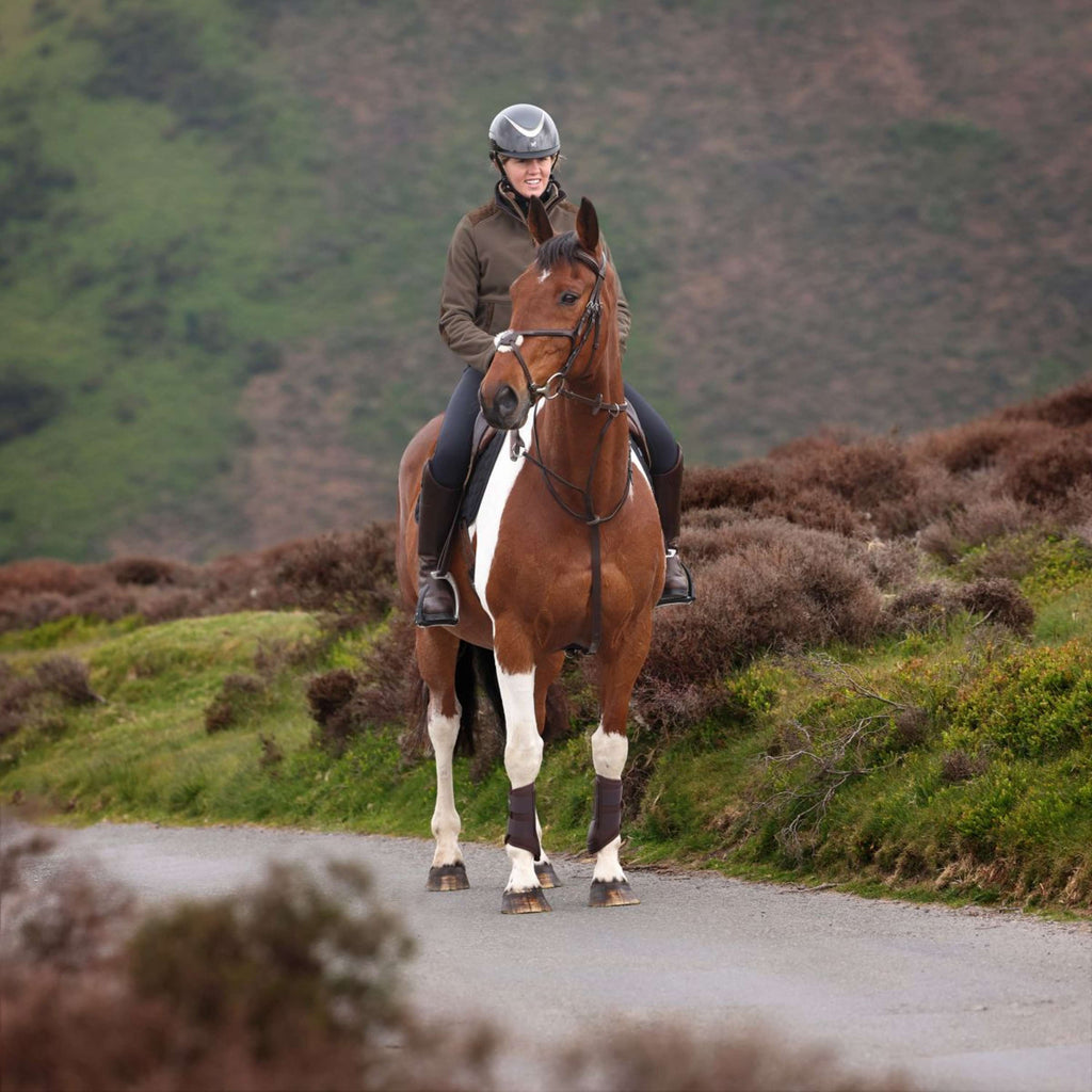 Aubrion by Shires Sweater Heritage Fleece Dark Olive
