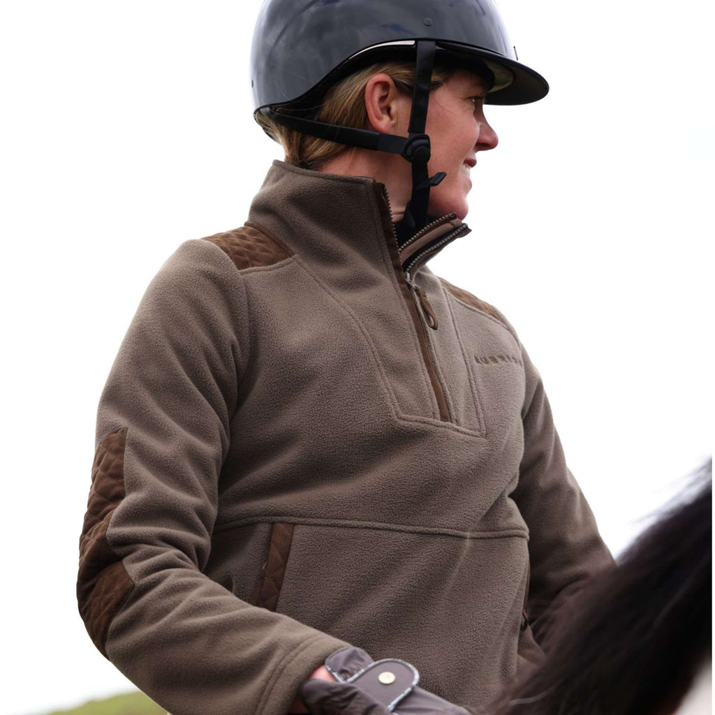 Aubrion by Shires Sweater Heritage Fleece Dark Olive
