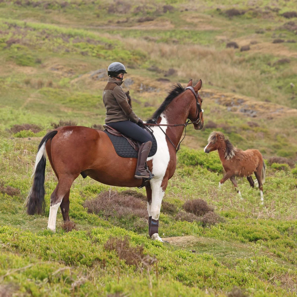 Aubrion by Shires Sweater Heritage Fleece Dark Olive
