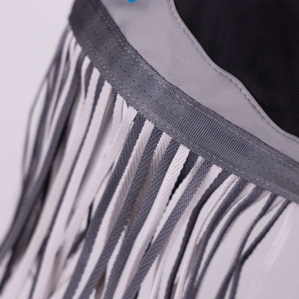 FlyGuard by Shires Fly Mask Pro Fine Mesh with Ear Hole & Nose Fringe Jet