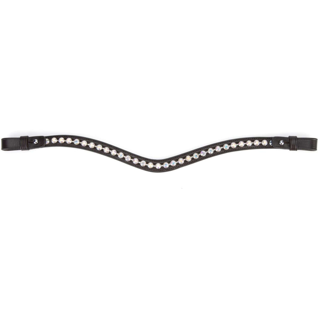 Velociti by Shires Browband GARA Iridescent Diamante Havana